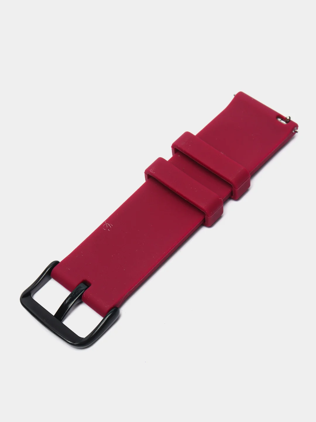 Багровый силиконовый ремешок для Xiaomi Amazfit Bip / GTR 42 мм / GTS/ Samsung Gear S2 / 20 / 22 мм