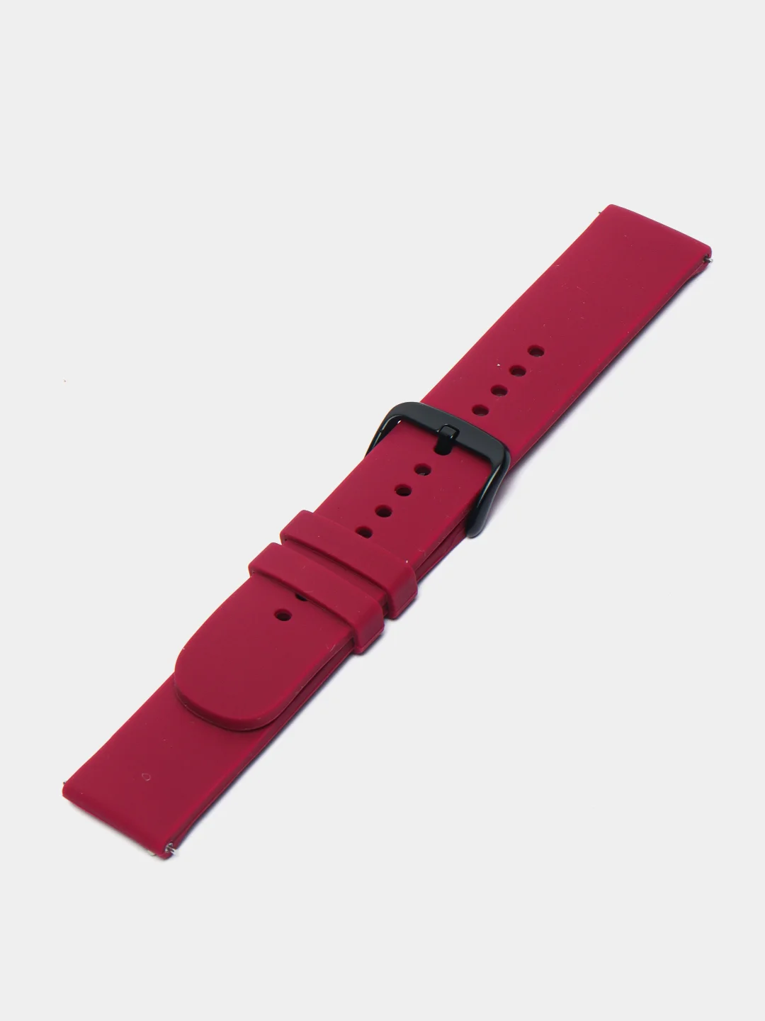 Багровый силиконовый ремешок для Xiaomi Amazfit Bip / GTR 42 мм / GTS/ Samsung Gear S2 / 20 / 22 мм