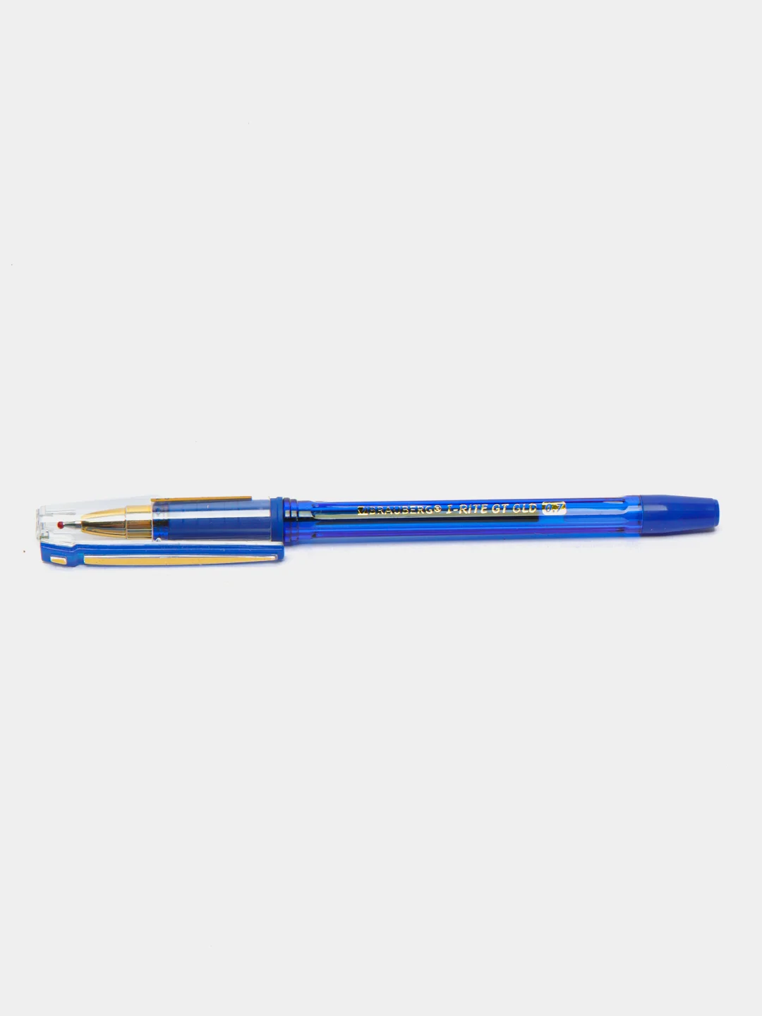 Ручка шариковая Brauberg i-Rite GT GLD, синяя, 12 штук, 0,35 мм