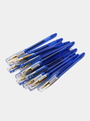 Ручка шариковая Brauberg i-Rite GT GLD, синяя, 12 штук, 0,35 мм