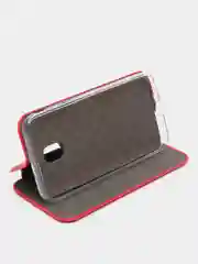 Красный чехол книжка Samsung Galaxy J3 2017 / J330