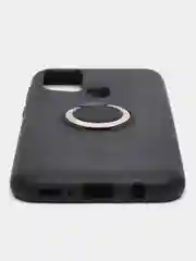Черный чехол для Samsung Galaxy M21, M30s, M31, M51, с кольцом-держателем
