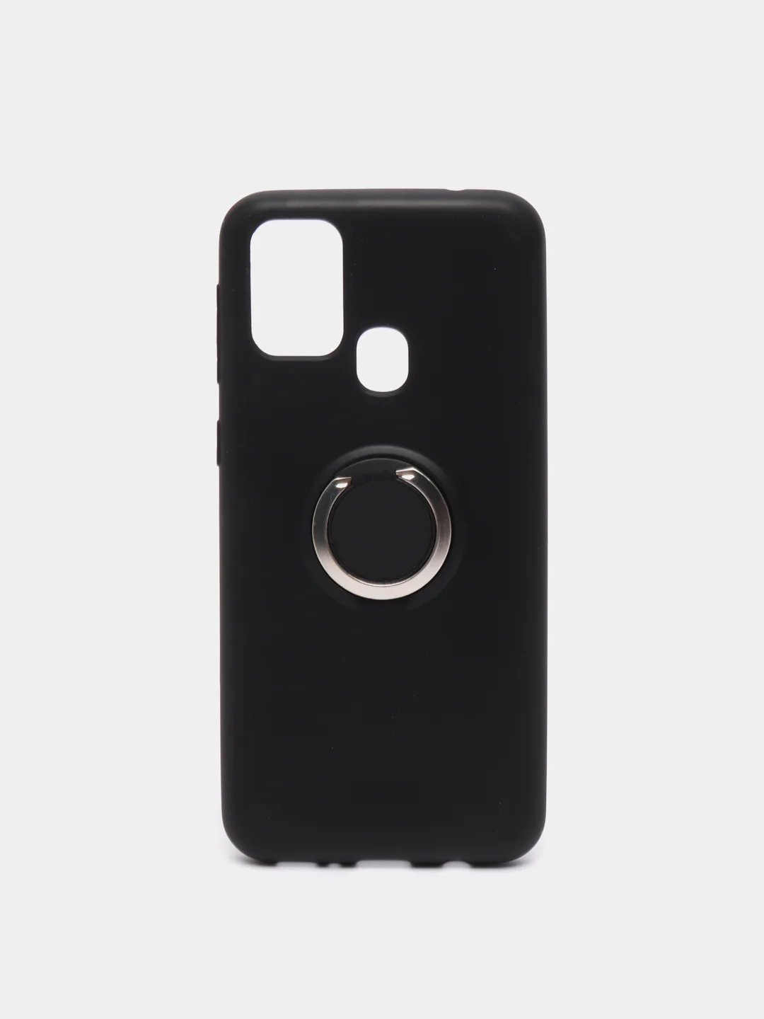 Черный чехол для Samsung Galaxy M21, M30s, M31, M51, с кольцом-держателем