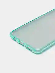 Зеленый чехол Samsung Galaxy A51, Самсунг Галакси А51 блестящий сияющий