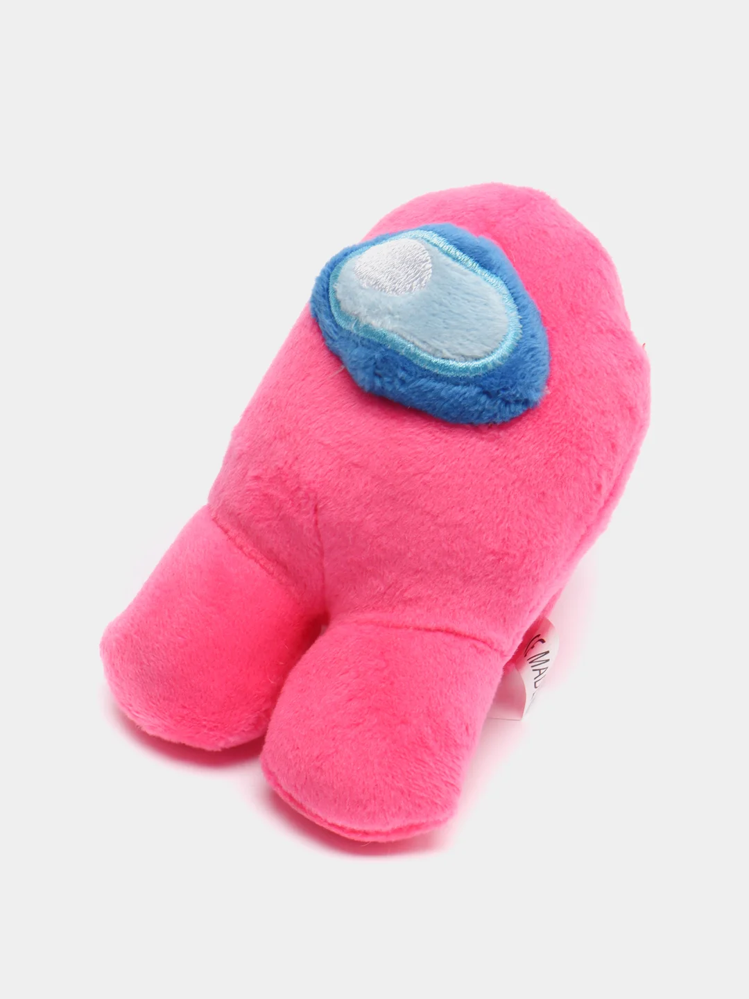 Розовый мягкая игрушка брелок Амонг Ас 10 см