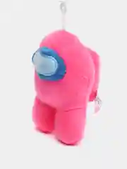 Розовый мягкая игрушка  брелок Амонг Ас  10 см