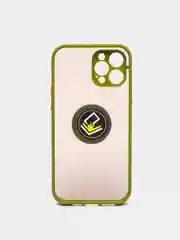 Зеленый чехол для iPhone 11, 13, 13 Pro, 13 Pro Max, 12, 12 Pro, 12 Pro Max кольцо, магнит