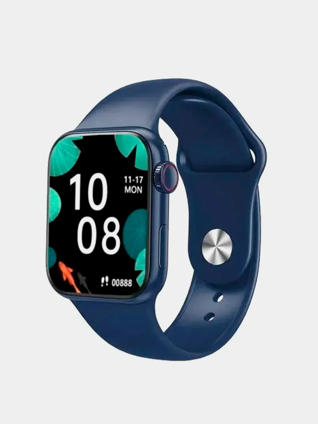 Синий умные смарт-часы X22 pro Watch 7 Series, 44 мм, с беcпроводной зарядкой