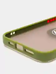 Зеленый чехол для iPhone 11, 13, 13 Pro, 13 Pro Max, 12, 12 Pro, 12 Pro Max кольцо, магнит