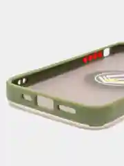 Зеленый чехол для iPhone 11, 13, 13 Pro, 13 Pro Max, 12, 12 Pro, 12 Pro Max кольцо, магнит