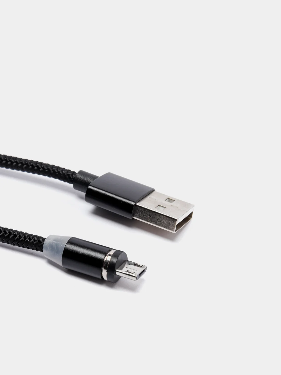 Пурпурный магнитный кабель для зарядки Micro USB, Type C, Lightning