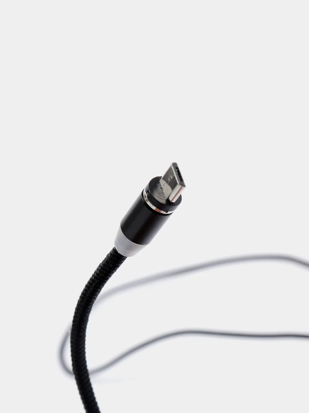 Пурпурный магнитный кабель для зарядки Micro USB, Type C, Lightning