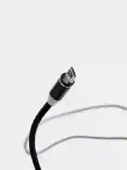 Пурпурный магнитный кабель для зарядки Micro USB, Type C, Lightning
