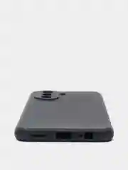 Черный силиконовый чехол BROSCORP для Huawei Nova Y70, Y70 Plus, Y71 матовый с защитой камер