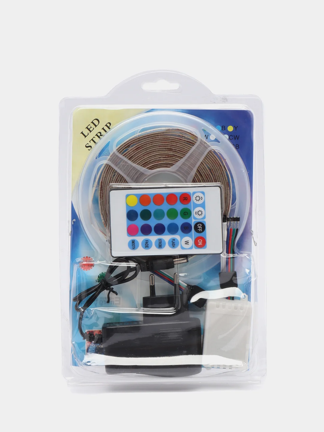 Светодиодная водонепроницаемая лента RGB, 5050 LED, 5 метров