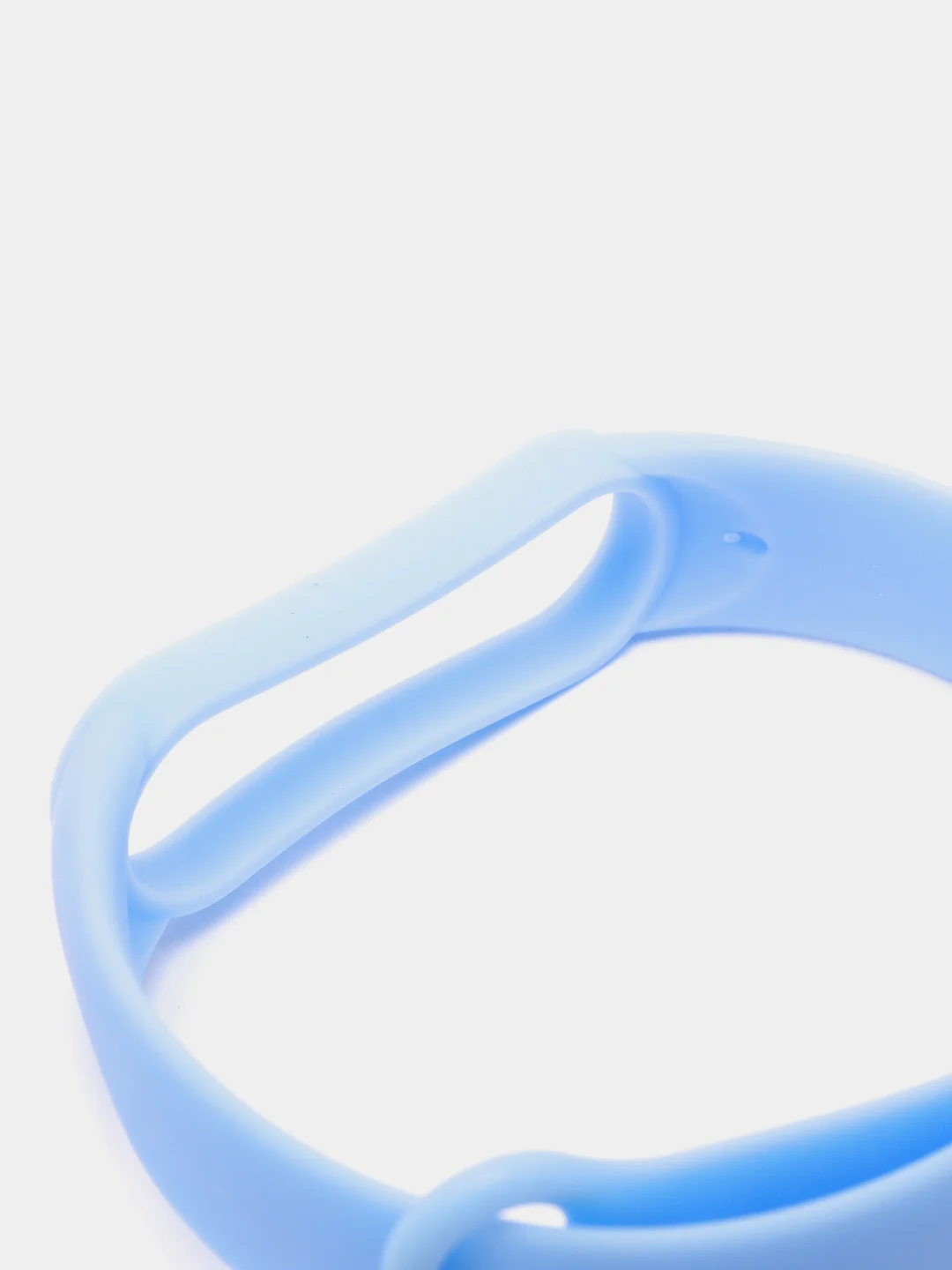 Небесно-голубой силиконовый ремешок для фитнес браслета Xiaomi Mi Band 5 / Mi Band 6