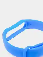 Светло-синий силиконовый ремешок для фитнес браслета Xiaomi Mi Band 5 / Mi Band 6