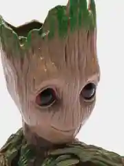 Зеленый горшок для цветов Малыш Грут, кашпо Groot,  Ваза