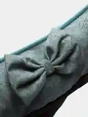 Бирюзовый лежанка Клампи "Альпина" для собак и кошек, 61 x 47 x 12