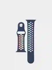 Вишнёвый спортивный силиконовый ремешок для смарт-часов Apple Watch