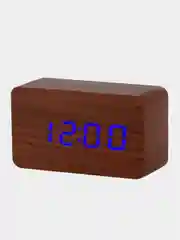 Синий led цифровые/ Часы настольные/ Часы электронные настольные