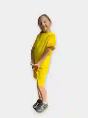 Желтый спортивный костюм детский