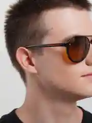 Коричневый солнцезащитные очки, поляризационные
