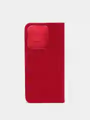 Красный чехол книжка TECNO SPARK 8C / TECNO GO 2022 матовая