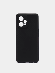 Чехол-карбон с защитой камеры на Realme 9 pro Plus / REALME 9 4g