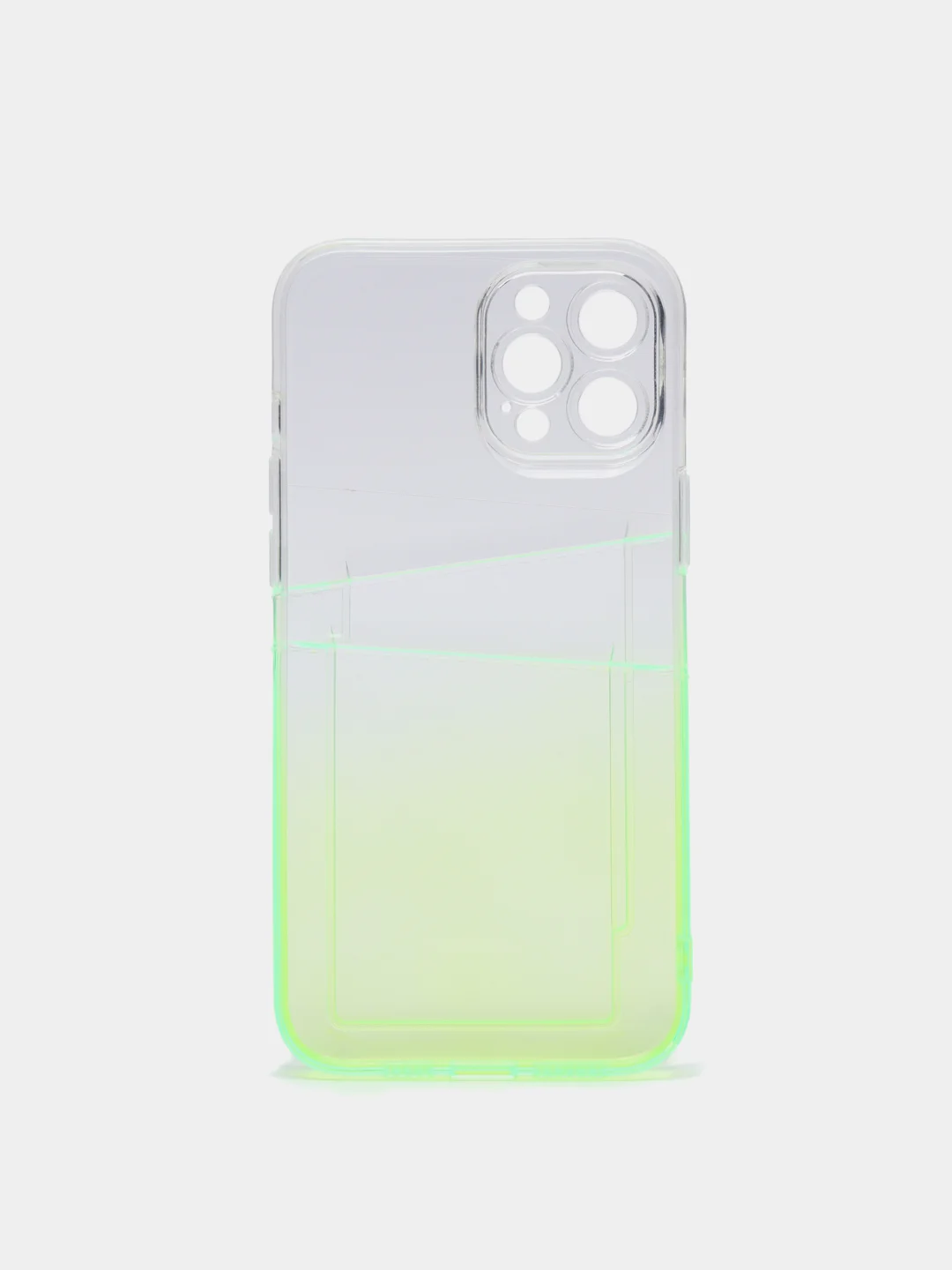 Салатовый чехол для iPhone 11/12/13/Pro/Max/XS/XR/7/8, с карманом, отсеком, отделением для карт