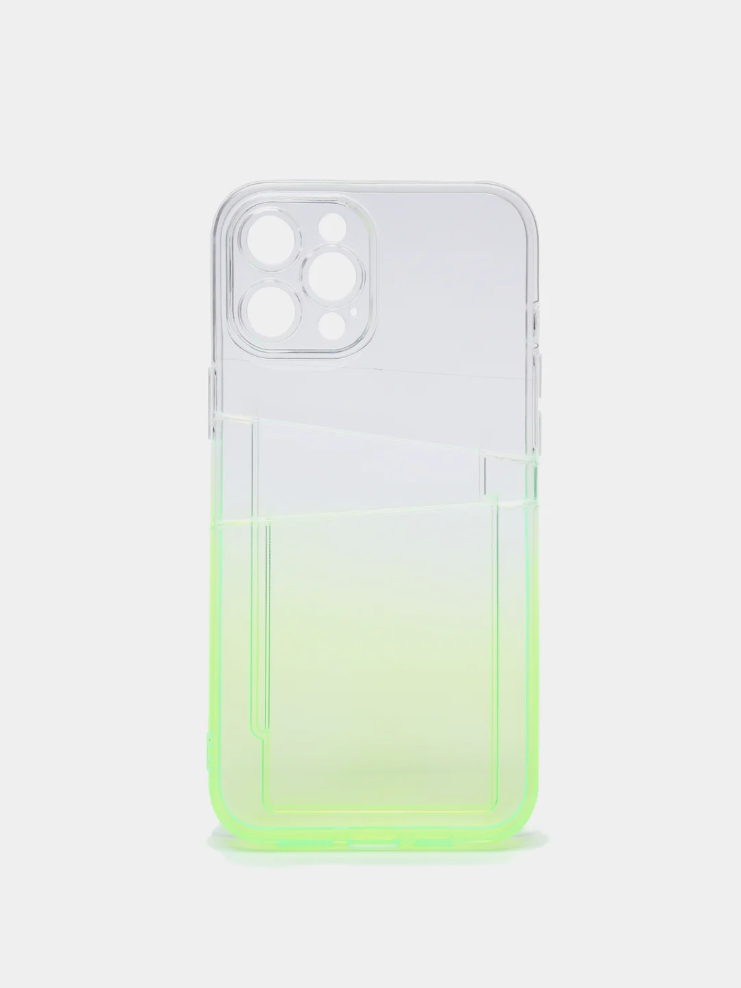 Салатовый чехол для iPhone 11/12/13/Pro/Max/XS/XR/7/8, с карманом, отсеком, отделением для карт