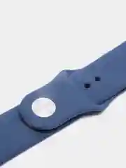 Синий силиконовый ремешок для Apple Watch на 38/40мм и 42/44 мм