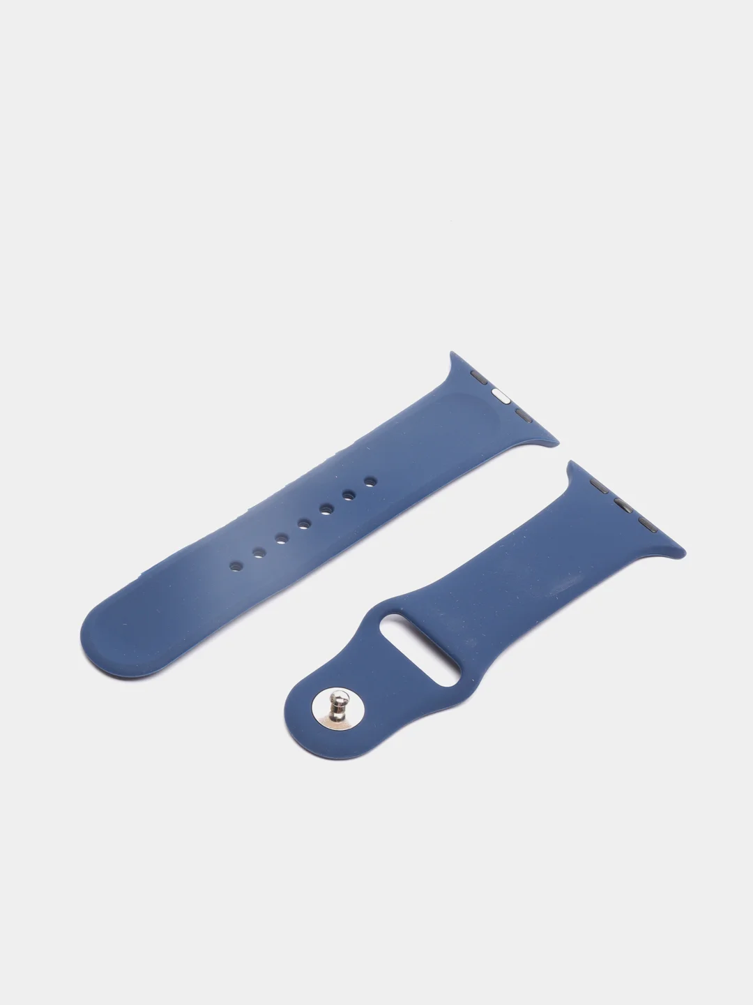 Синий силиконовый ремешок для Apple Watch на 38/40мм и 42/44 мм