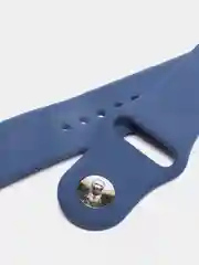 Синий силиконовый ремешок для Apple Watch на 38/40мм и 42/44 мм
