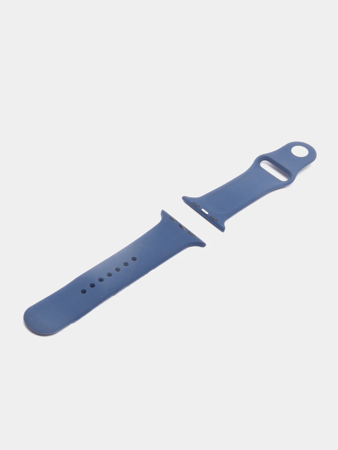 Синий силиконовый ремешок для Apple Watch на 38/40мм и 42/44 мм