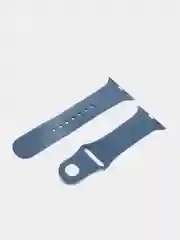 Синий силиконовый ремешок для Apple Watch на 38/40мм и 42/44 мм