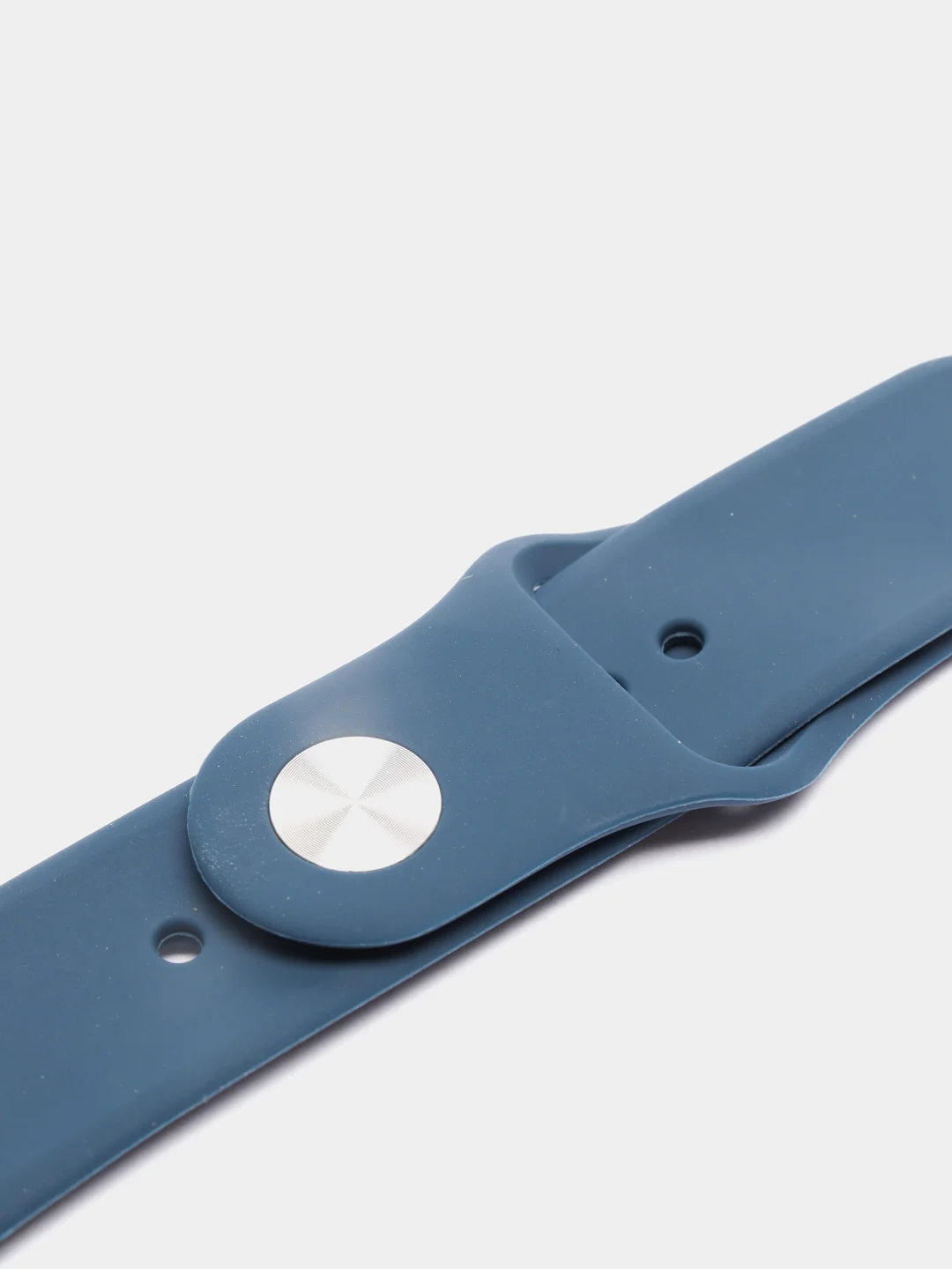 Синий силиконовый ремешок для Apple Watch на 38/40мм и 42/44 мм