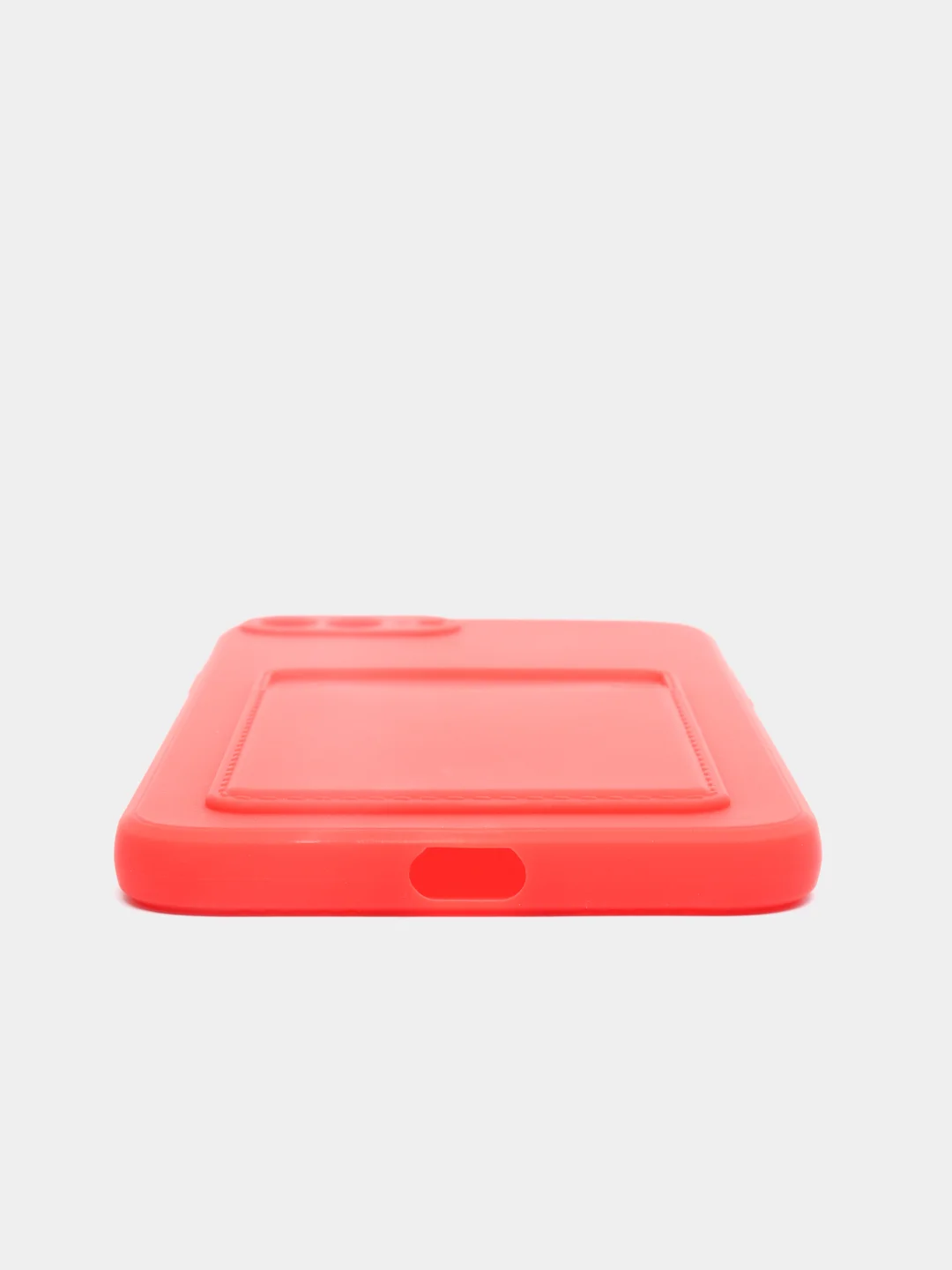 Красный чехол для iPhone 11, 12, 13, Pro, Max, 7, 8, Plus, с карманом для карт, защита камеры
