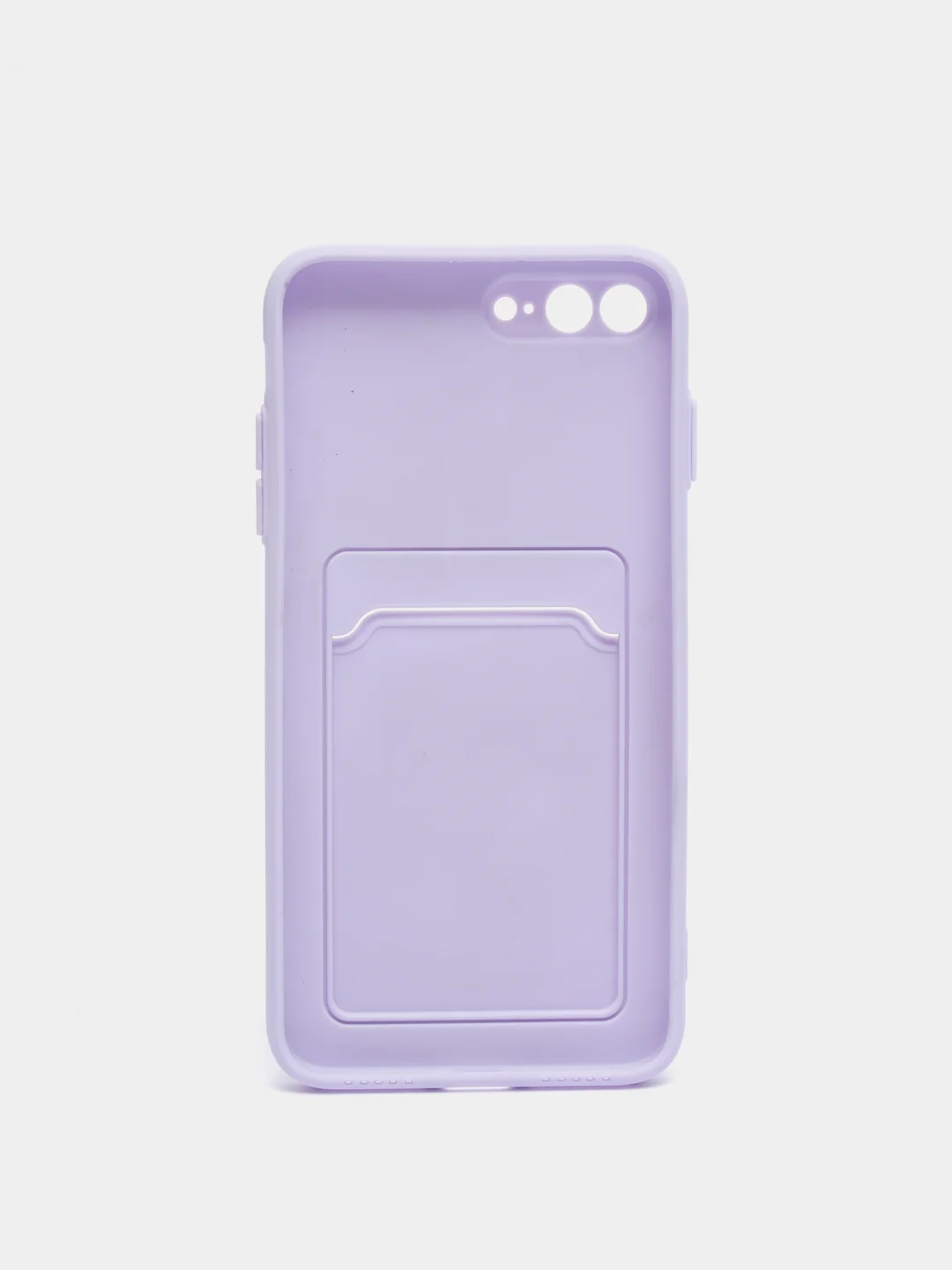 Лавандовый чехол для iPhone 11, 12, 13, Pro, Max, 7, 8, Plus, с карманом для карт, защита камеры