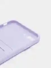 Лавандовый чехол для iPhone 11, 12, 13, Pro, Max, 7, 8, Plus, с карманом для карт, защита камеры
