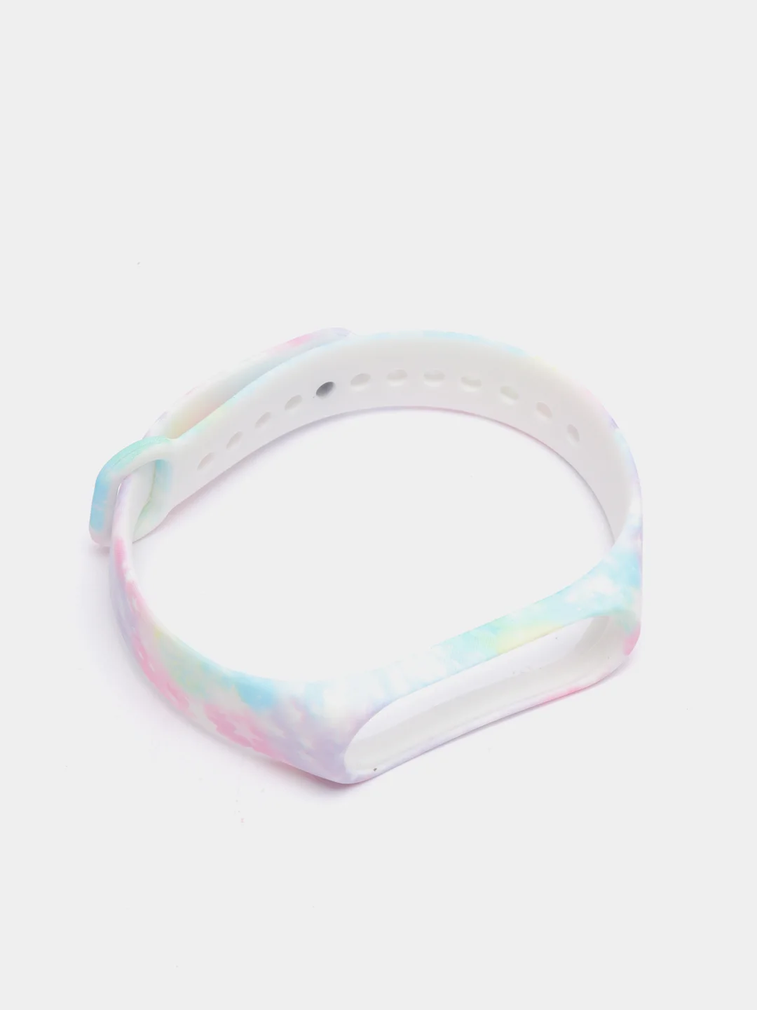 Розовый силиконовый ремешок космический для Xiaomi mi band 3 / 4 / 5 / 6