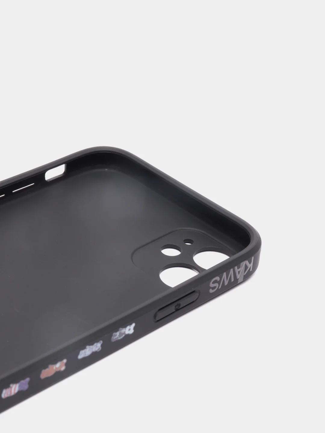 Синий чехол силиконовый на iPhone 11 12 Айфон 11 12