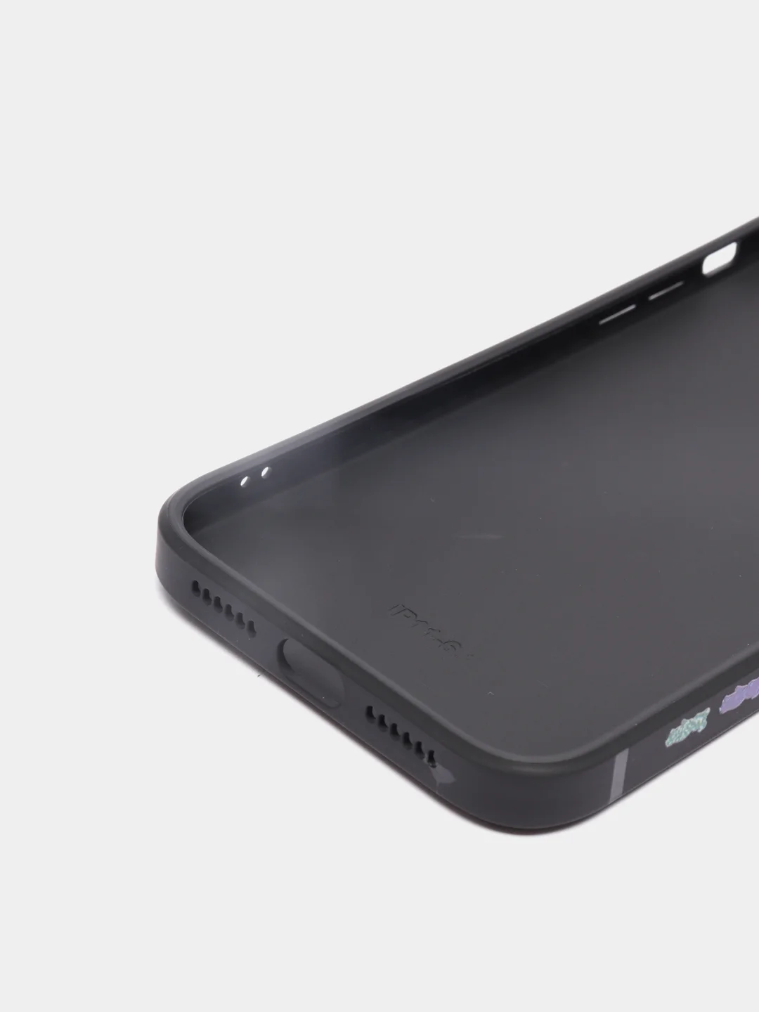 Синий чехол силиконовый на iPhone 11 12 Айфон 11 12