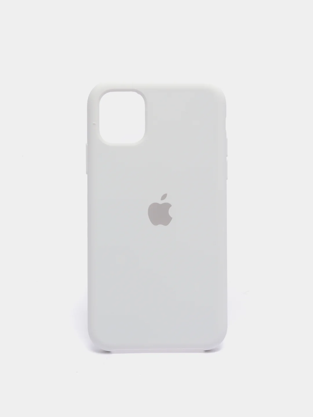 Белый чехол Silicone case для iPhone 11/XR/12/7/8/X/XS/6S/Pro/Max,Plus,SE Силиконовый (айфон)
