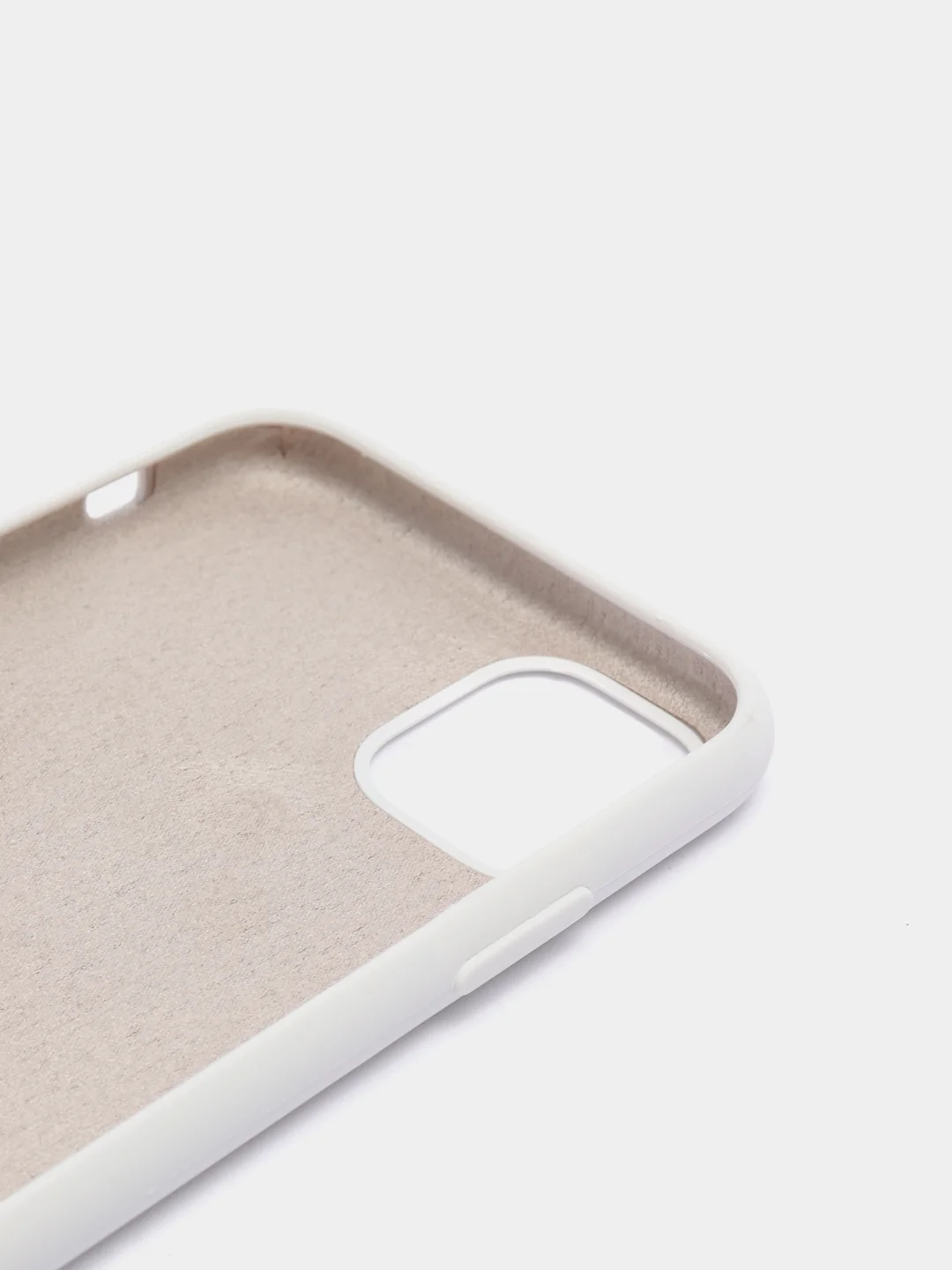 Белый чехол Silicone case для iPhone 11/XR/12/7/8/X/XS/6S/Pro/Max,Plus,SE Силиконовый (айфон)