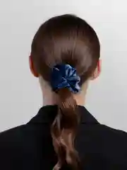 Серый шелковая резинка из 100% натурального шелка