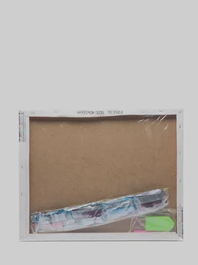 Алмазная мозаика на подрамнике, 40*50 см, "Лошади"
