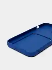 Индиго чехол для iPhone 11, 12, 13, Pro, Max, 7, 8, Plus, с карманом для карт, защита камеры