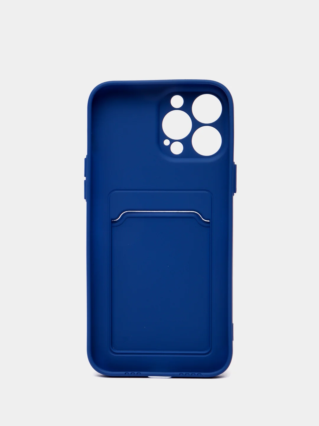 Индиго чехол для iPhone 11, 12, 13, Pro, Max, 7, 8, Plus, с карманом для карт, защита камеры