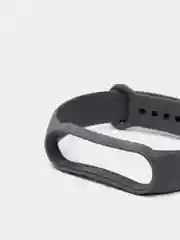 Серый силиконовый ремешок для Xiaomi Mi Band 6, Mi Band 5, ми банд 5/6